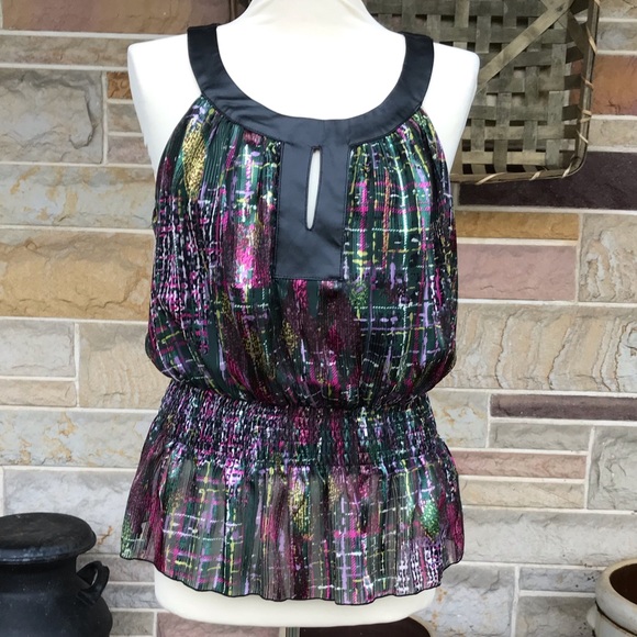Bisou Bisou Keyhole Top, Blouse - Picture 1 of 8